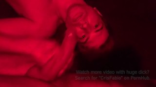 Best friend sucks my fat cock and ate my cum