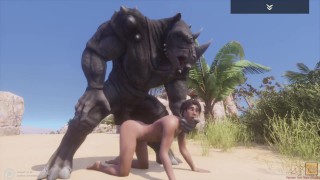 Wild Life / Teen Guy get&rsquo;s fucked hard (Gay Furry)